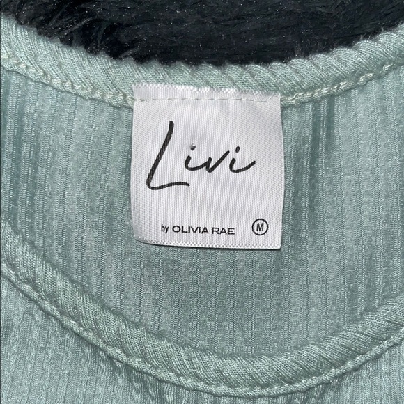 Olivia Rae Green Sleeveless Crew Neck Sheath Dress - Picture 2 of 2